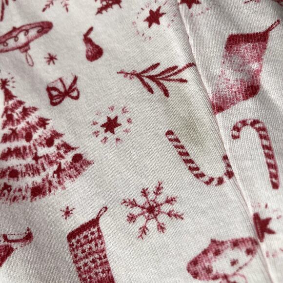 Gap Kids Christmas Icons Printed Pajama Set - Pink Red - 10 - Picture 10 of 10